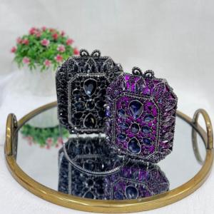 AMETHYST CRYSTAL CLUTCH