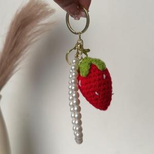 Berry Beaut Crochet Bag Charm