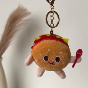 Cute Burger Bae Bag Charm