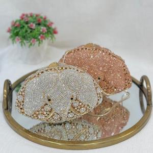 ELEPHANT LUXE CRYSTAL CLUTCH