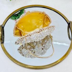 ELEPHANT LUXE CRYSTAL CLUTCH