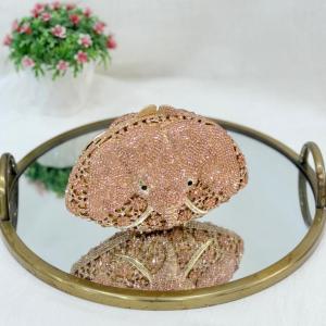 ELEPHANT LUXE CRYSTAL CLUTCH