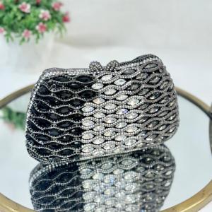 GLEAMING GEM CRYSTAL CLUTCH