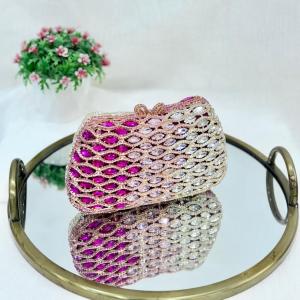 GLEAMING GEM CRYSTAL CLUTCH