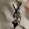 Heart Dangler Bag Charm
