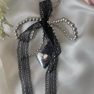Lacey Duchess Bow Bag Charm