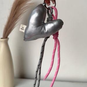 Lovey-dovey Puff Bag Charm