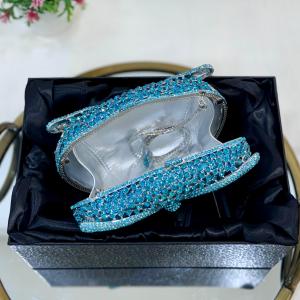 NIGHT BIRD CRYSTAL CLUTCH