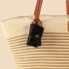 Sleek Storage Bag Charm - Black