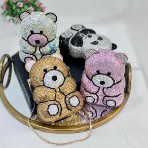 TEDDY LEU CRYSTAL CLUTCH