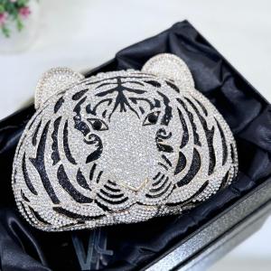 TIGER CRYSTAL CLUTCH