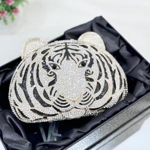 TIGER CRYSTAL CLUTCH