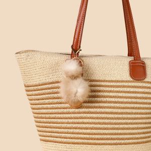 Winter Glove Pom Bag Charm